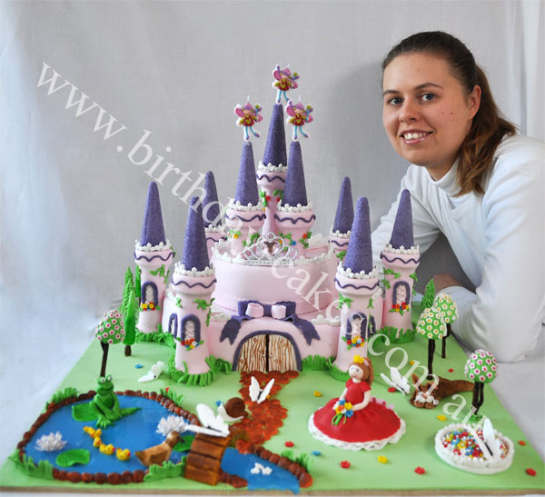 castle cake idea